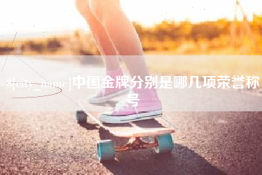 上海中国金牌分别是哪几项荣誉称号