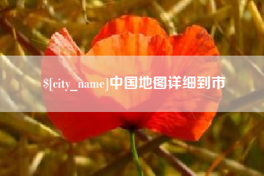 上海中国地图详细到市