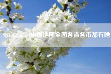 上海中国地图全图各省各市都有啥
