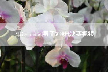 上海男子5000米决赛视频