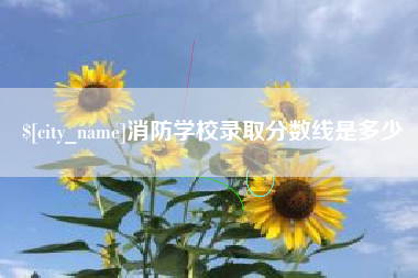 上海消防学校录取分数线是多少