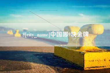 上海中国哪9块金牌