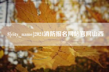上海2024消防报名网站官网山西