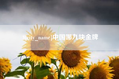上海中国哪九块金牌