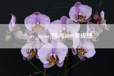 上海国内5000米成绩