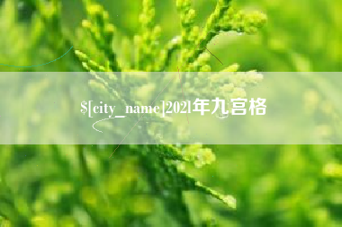 上海202l年九宫格