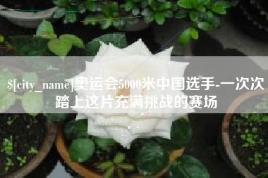 上海奥运会5000米中国选手-一次次踏上这片充满挑战的赛场