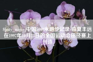 上海中国5000米跑步记录-由夏丰远在1997年10月23日的全国运动会田径赛上创造