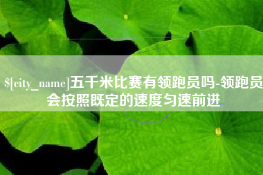 上海五千米比赛有领跑员吗-领跑员会按照既定的速度匀速前进