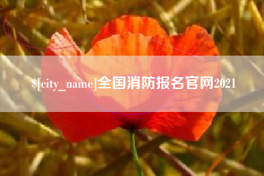 上海全国消防报名官网2021